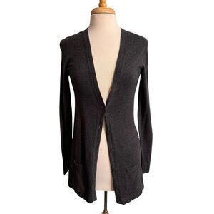 Old Navy Women's Charcoal Cardigan Sweater size x-small